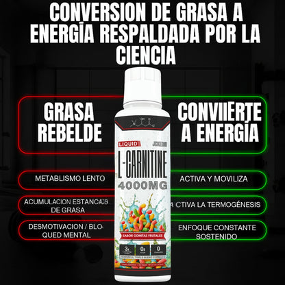 L-Carnitina Líquida Jacked™