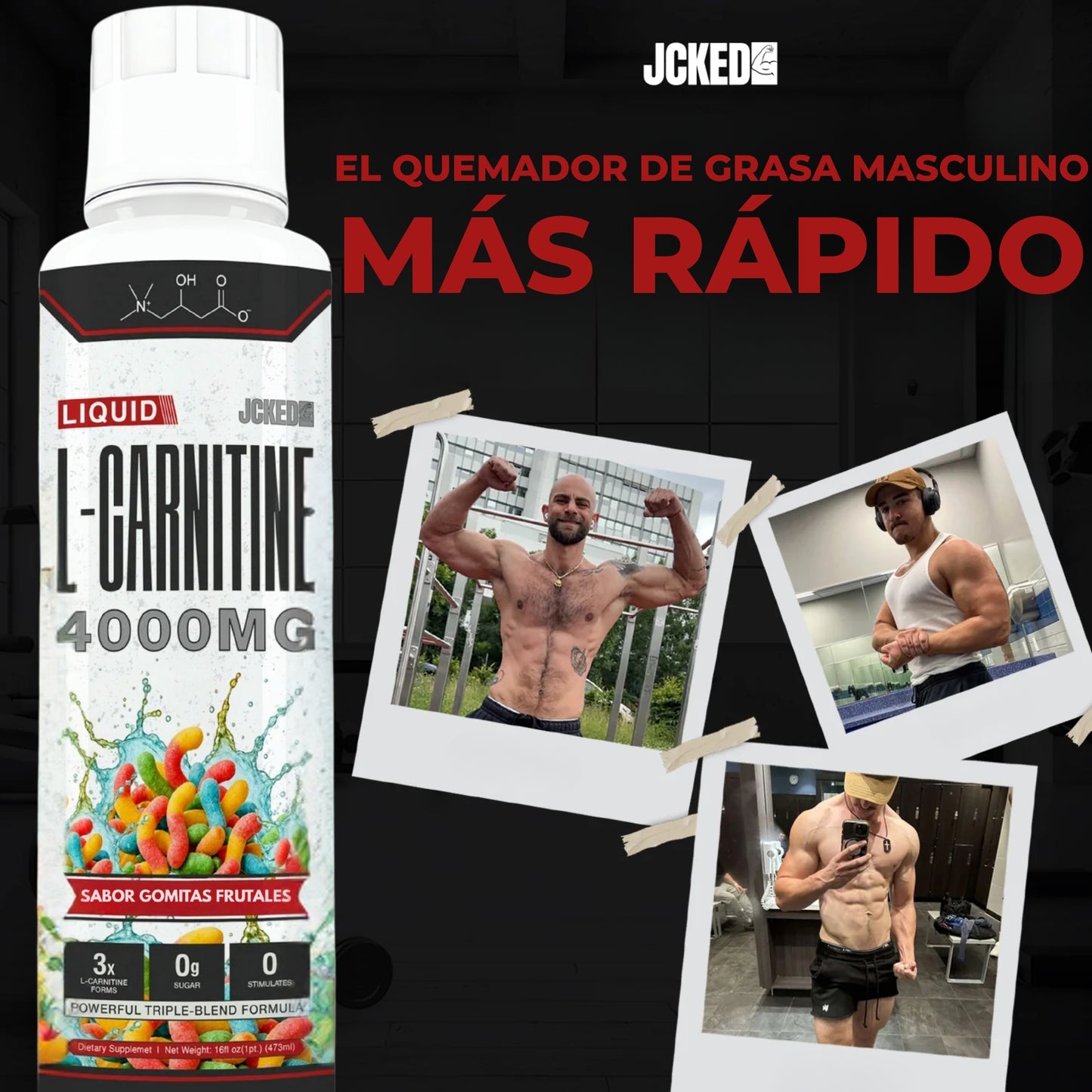 L-Carnitina Líquida Jacked™
